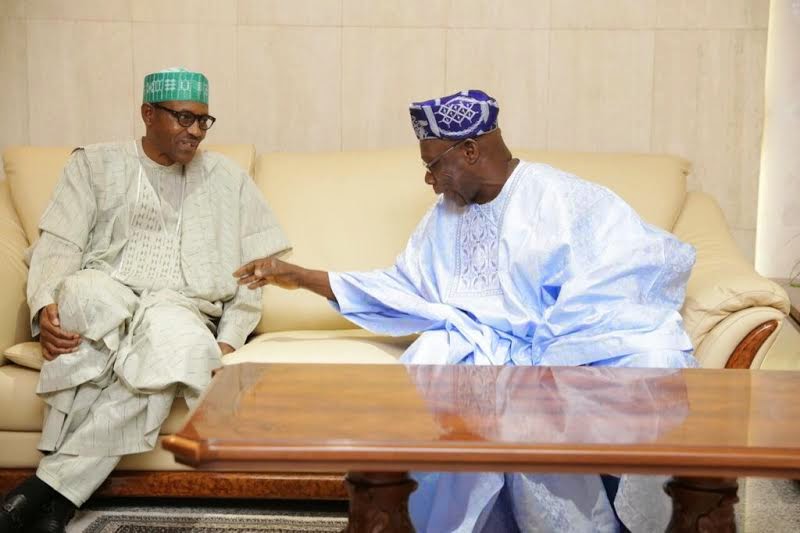 Image result for buhari and obasanjo