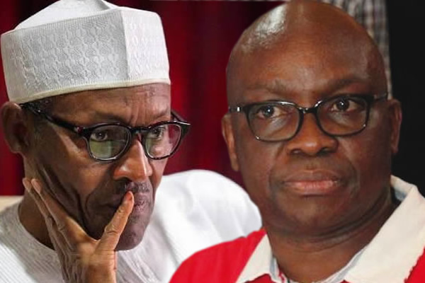 Image result for Fayose and buhari