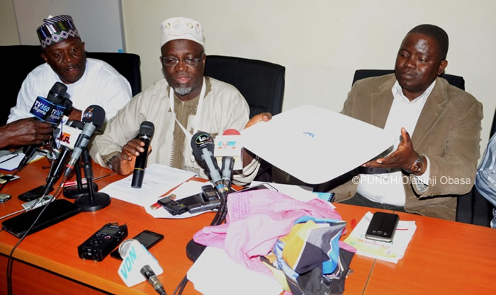 PHOTOS: JAMB displays examination fraud evidence
