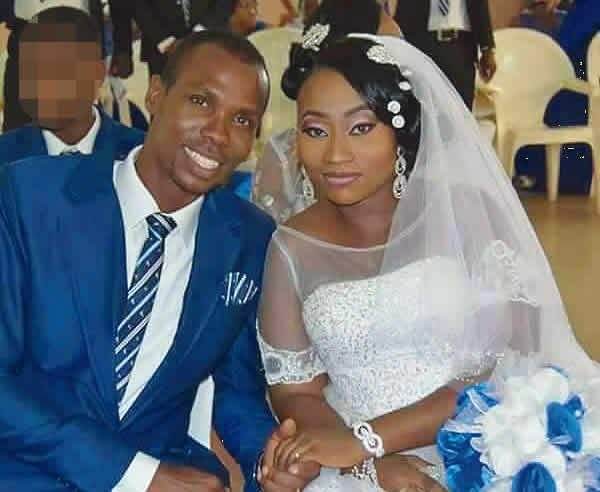 Leg of newlywed man shot by fighting policemen amputated •Unemployed wife cries for justice •Police keep mum
