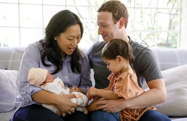 zuckerberg's second child