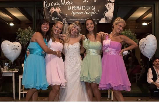 Italian woman marries herself in fairytail ceremony